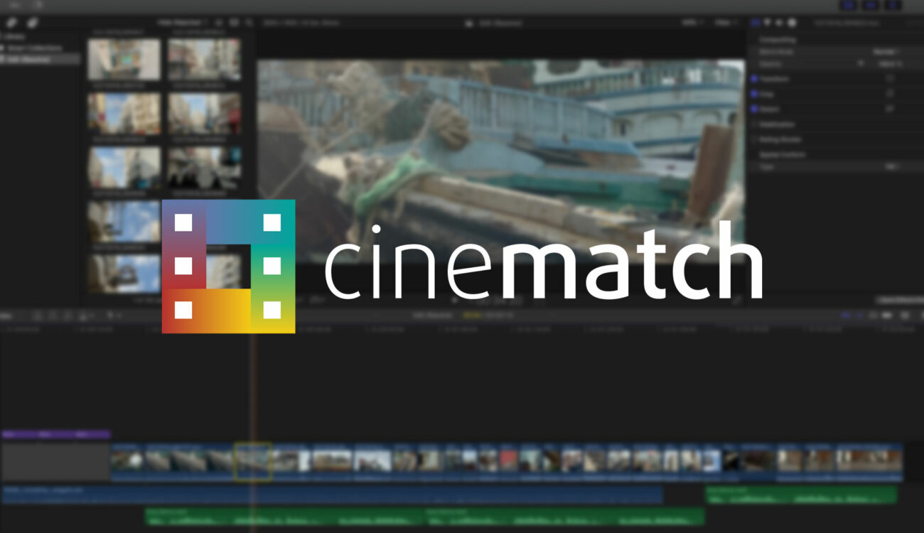 CineMatchがFinal Cut Proに対応