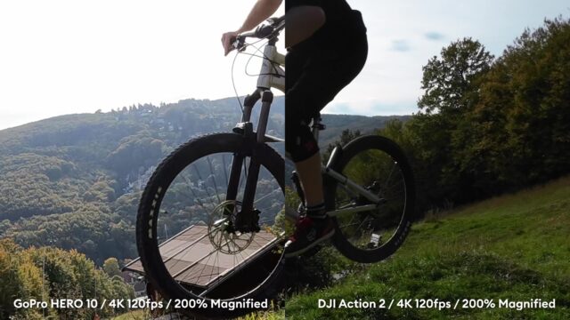 DJI Action 2 vs GoPro HERO 10 4K120 Comparison