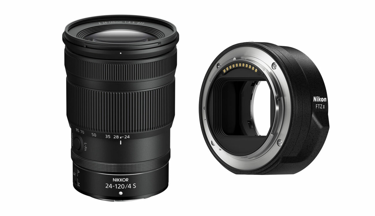 Nikon NIKKOR Z 24-120mm F/4 S Lens and FTZ II F to FZ Lens Mount Adapter Released