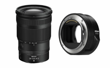 Lanzan el lente Nikon NIKKOR Z 24-120mm F/4 S y el adaptador de montura FTZ II F a FZ