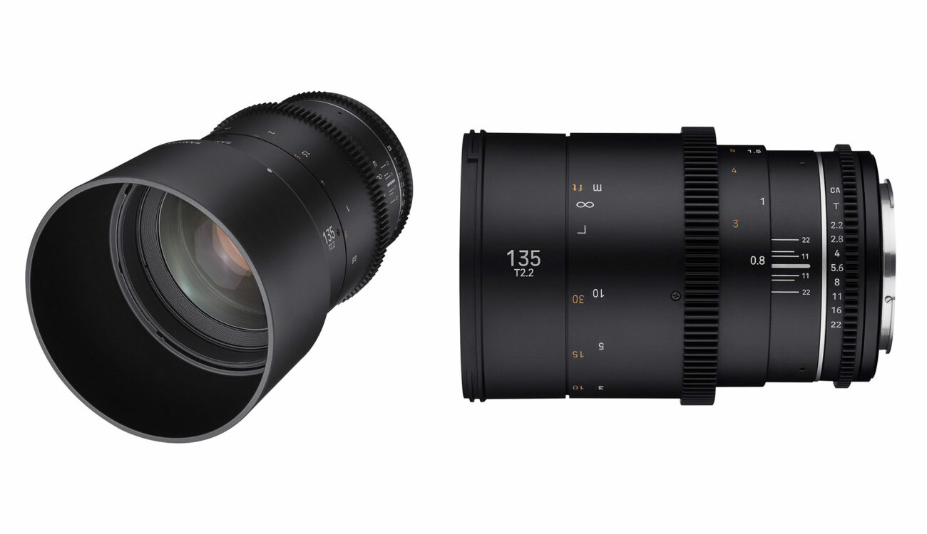 Samyang VDSLR 135mm T2.2 MK2 Telephoto Cine Lens Introduced