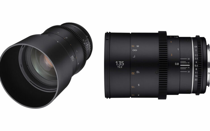 Samyang VDSLR 135mm T2.2 MK2 Telephoto Cine Lens Introduced