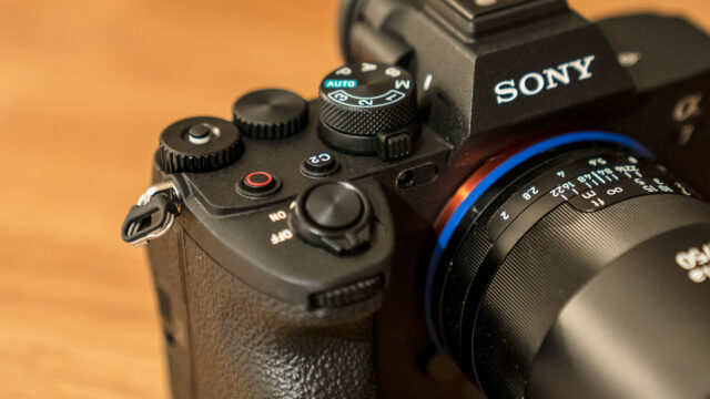 Sony a7 IV Top REC button