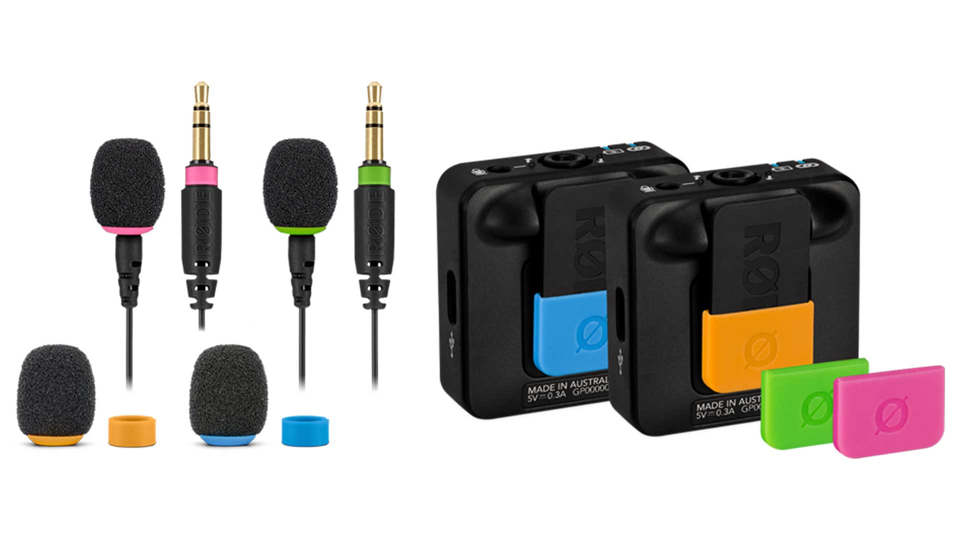 New RØDE Wireless GO II Accessories – FlexClip GO and COLORS 2 | CineD