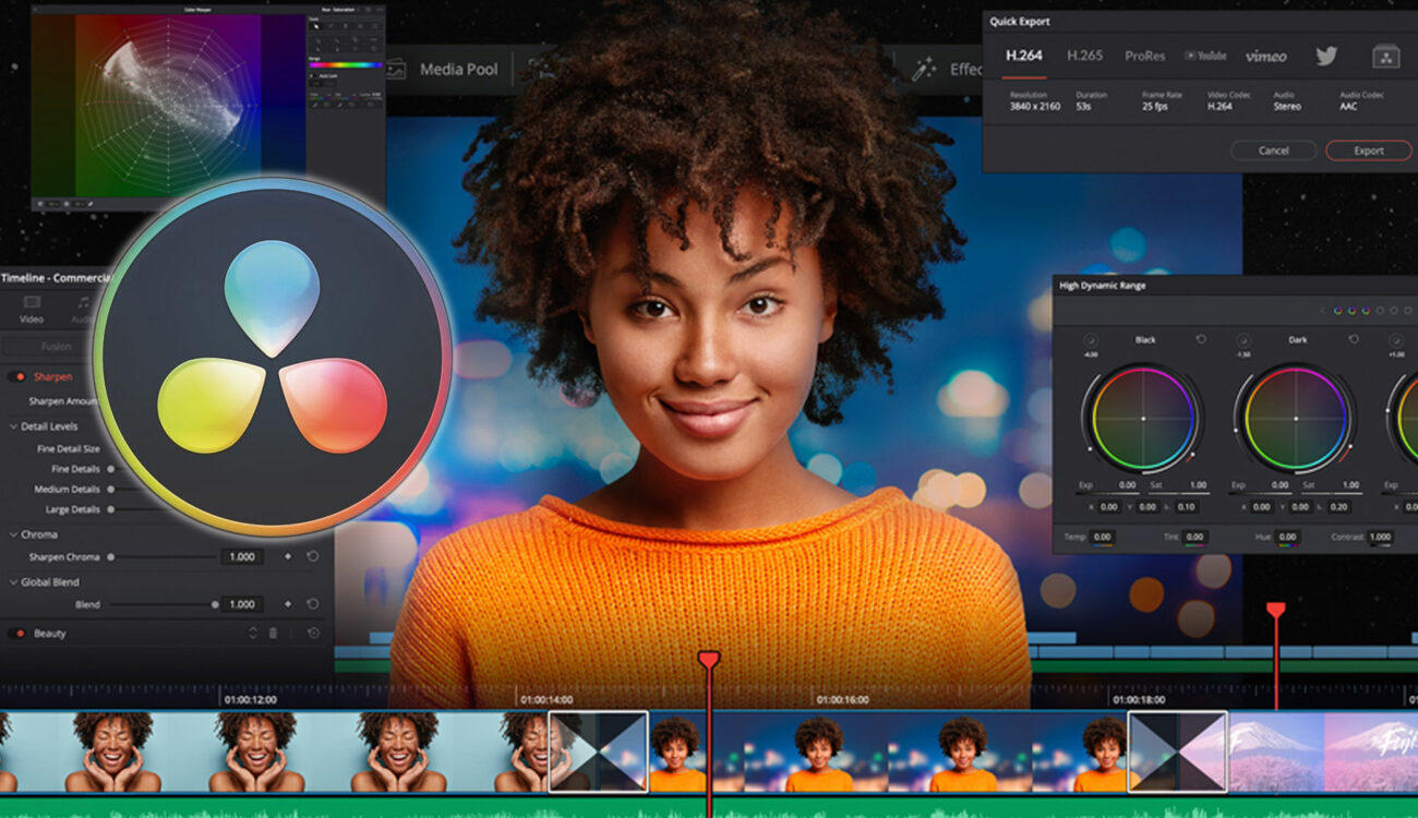 ブラックマジックデザインがDaVinci Resolve Studio 17.4.2アップデートをリリース