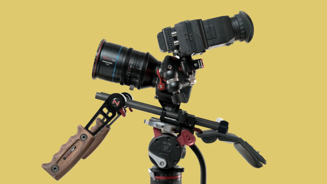 Panasonic BS1H and SIRUI 50mm lens rig