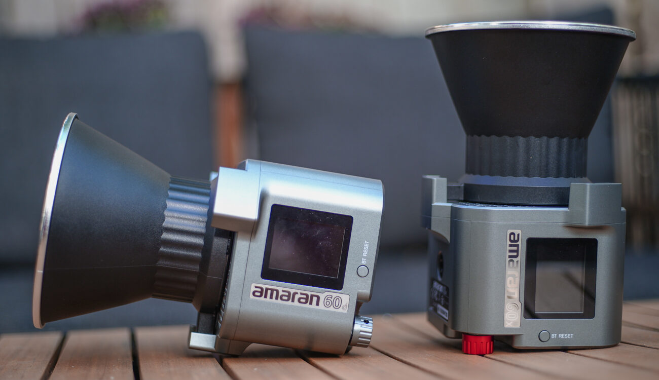 amaran COB 60x and 60d Lighting Review - The Perfect Travel Light?