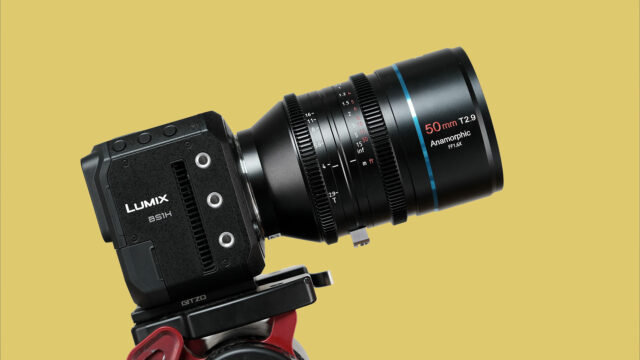 LUMIX BS1H and SIRUI 50mm anamorphic lens