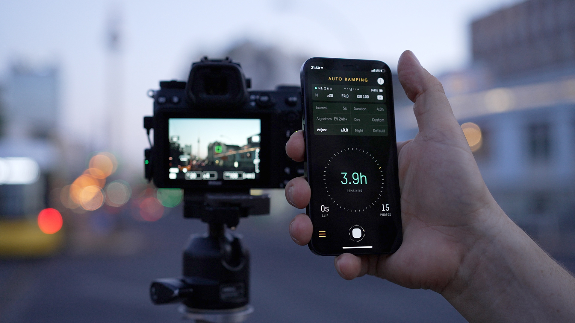 Bluetooth Fernsteuerung für Nikon Komplette Steuerung via App, Fernauslöser, Timelapse, Langzeitbelichtung, Geotagging, Video Modell N2 für die meisten Nikon Kameras mit 8p-USB UNLEASHED 