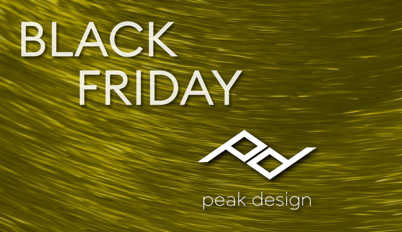 Black Friday 2021 - 30% de descuento en bolsos Peak Design