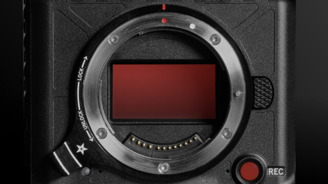 RED V-RAPTOR 8K VV large-format sensor