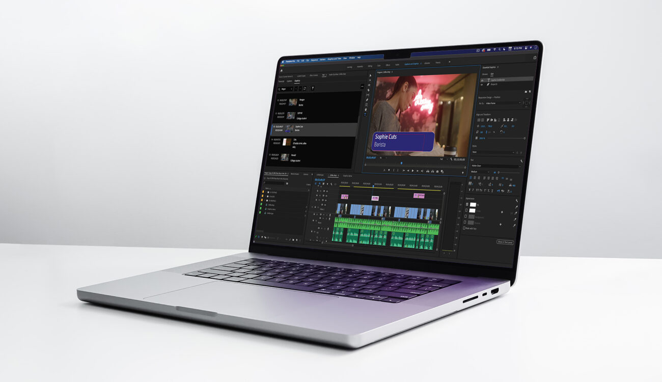 Premiere Pro 22.1.1リリース - M1 ProおよびM1 MaxでProResトランスコーディングが最大5倍高速化