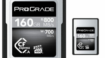 Las tarjetas de memoria Cobalt CFexpress tipo A ProGrade de 160GB ahora están disponibles a un precio más bajo