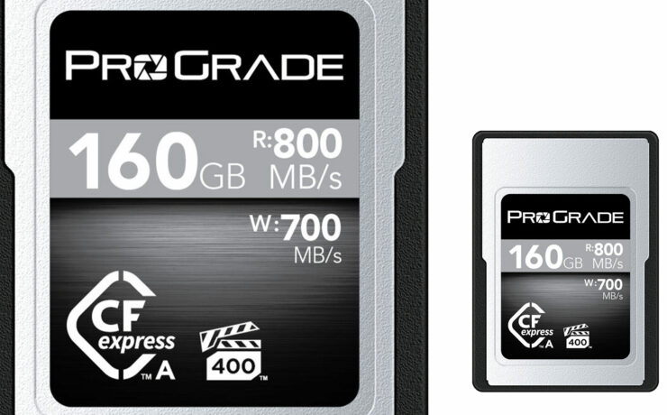 Las tarjetas de memoria Cobalt CFexpress tipo A ProGrade de 160GB ahora están disponibles a un precio más bajo