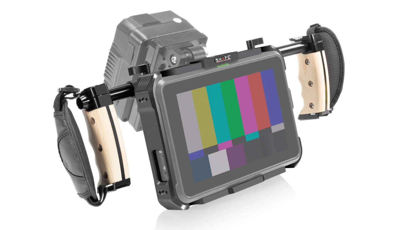 SHAPEがAtomos Shinobi 7″モニター用ハンドル付きケージを発表