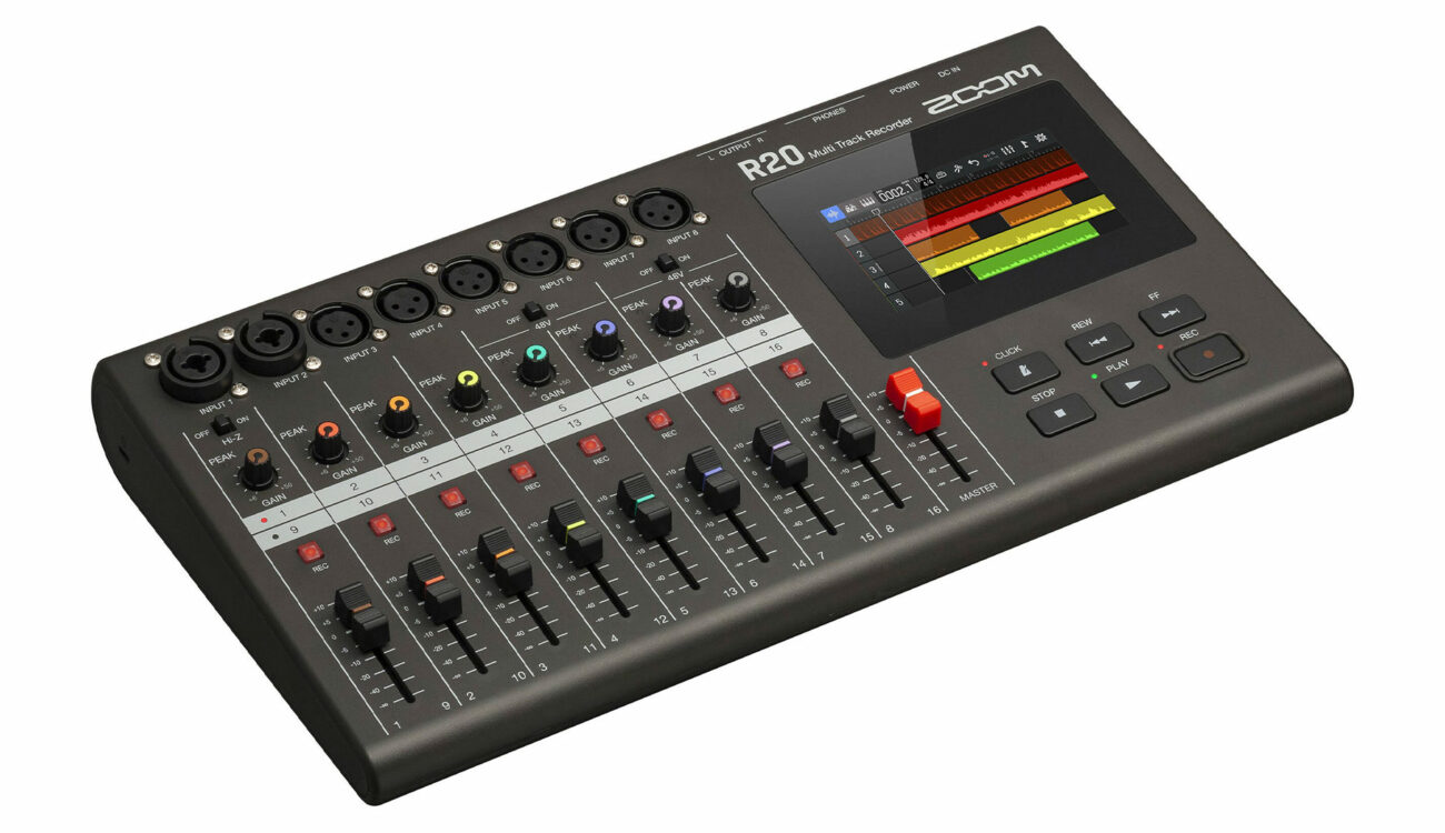 Zoom R20 Portable Multitrack Audio Recorder and Mixer Announced