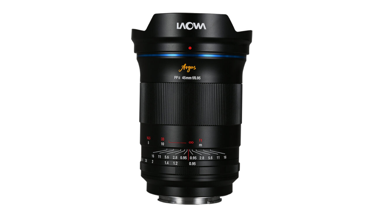 Laowa Argus 45mm f/0.95 FF for E, Z and RF Mount Released