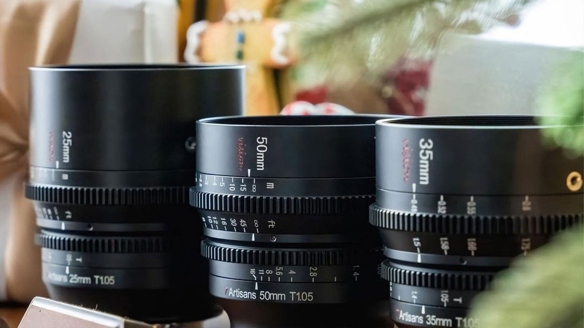 7artisans Vision 25, 35, 50mm T1.05 - New APS-C Cinema Lenses | CineD