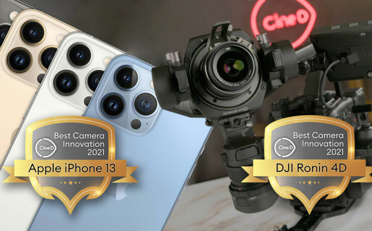 CineD Best Camera Innovation Awards 2021 – Apple iPhone 13 & DJI Ronin 4D