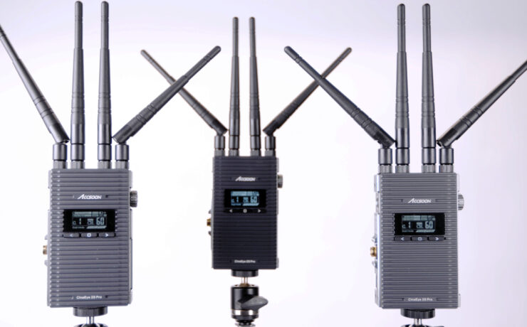 Lanzan el paquete Accsoon CineEye 2S Pro - Un transmisor y dos receptores