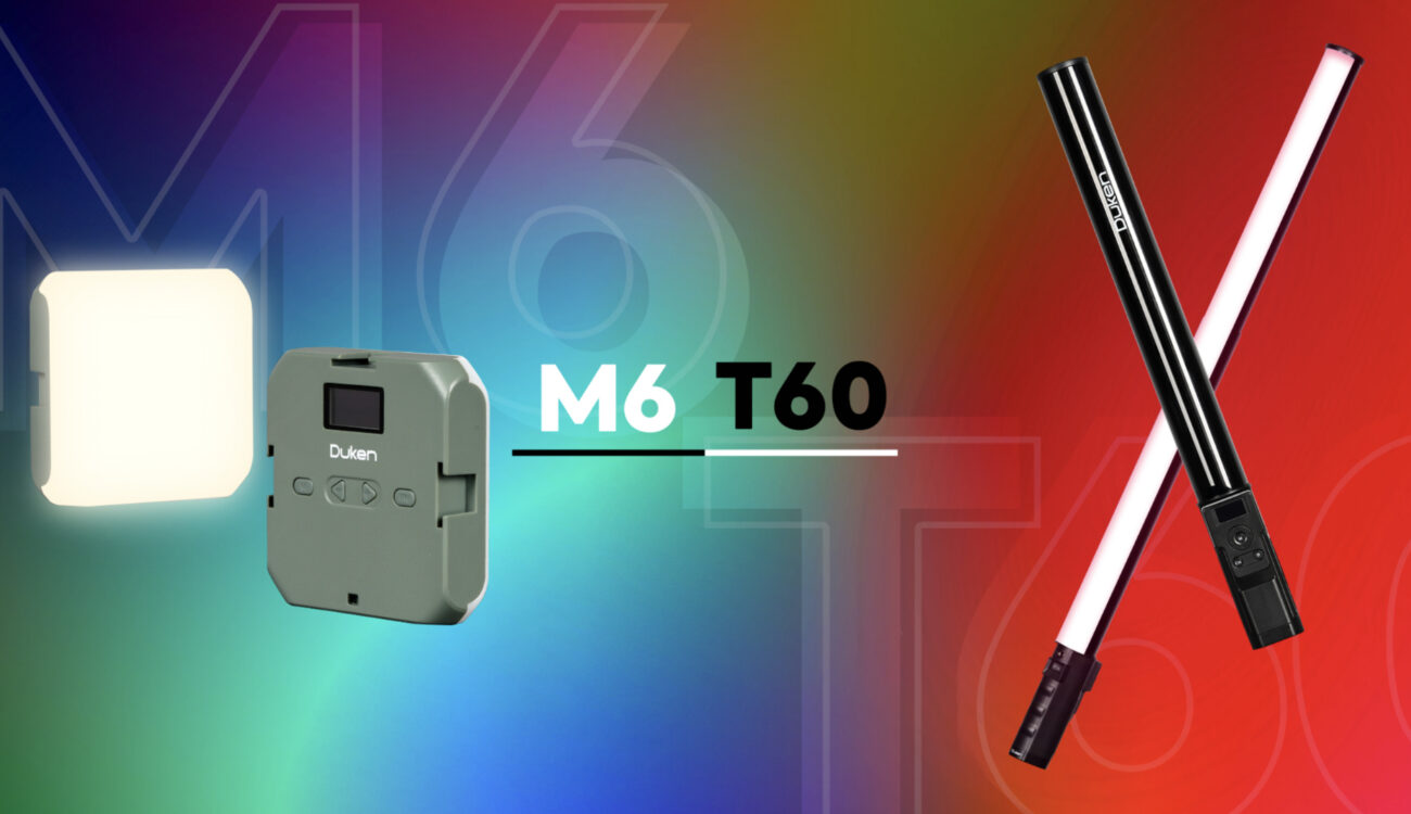 DUKENがT60 テレスコピックチューブライト＆M6 ミニRGBライトを発表