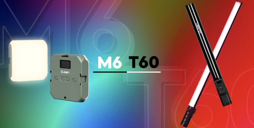 DUKENがT60 テレスコピックチューブライト＆M6 ミニRGBライトを発表