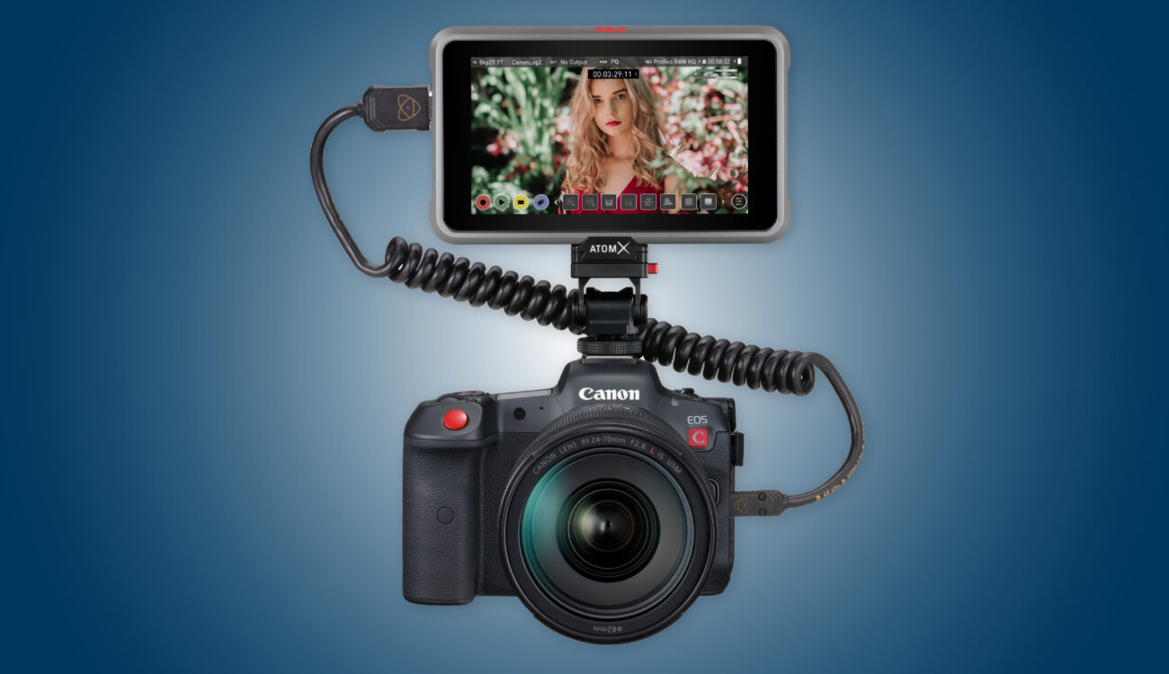 ATOMOS Ninja V / V+がCanon EOS R5 Cに対応