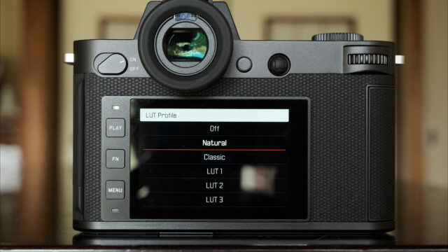 Leica Sl2-S LUT profiles