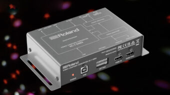 Presentan el Roland VC-1-DMX – Nuevo convertidor de iluminación de video
