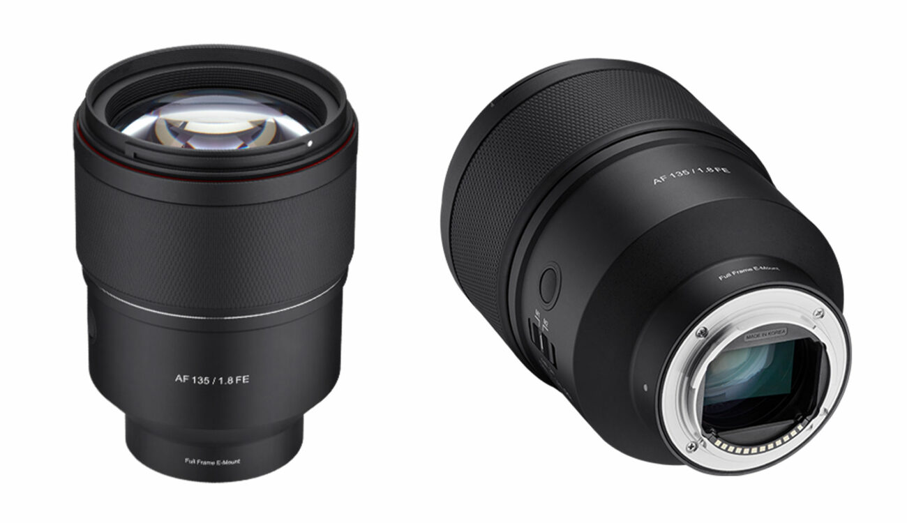 Samyang AF 135mm f/1.8 FE Lens Announced – Lightweight & Fast Telephoto Prime