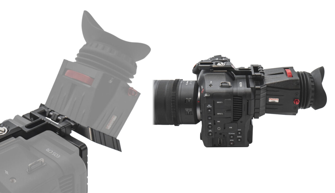 Zacuto Canon EOS C70 Coldshoe Z-Finder Released