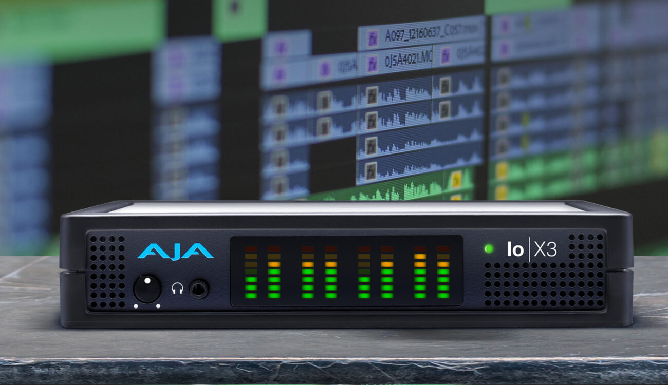 AJA Io X3 Announced – Multi-Channel 2K Video & Audio I/O via Thunderbolt 3