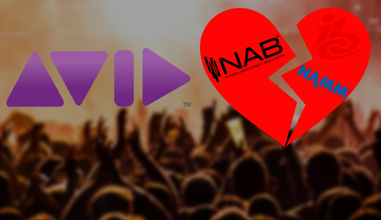 AvidがNAB、IBC、NAMM 2022などのトレードショーを休止
