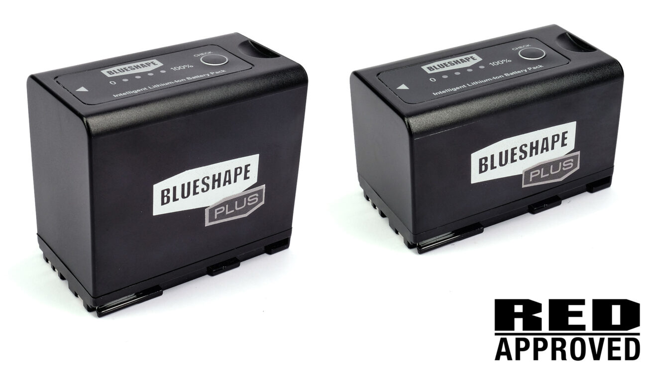 BLUESHAPE BMBP975plus and BMBP955plus Battery Pack for RED KOMODO Announced