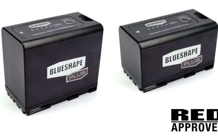 BLUESHAPE BMBP975plus and BMBP955plus Battery Pack for RED KOMODO Announced