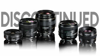 Canon Discontinues Majority of EF Prime Lenses