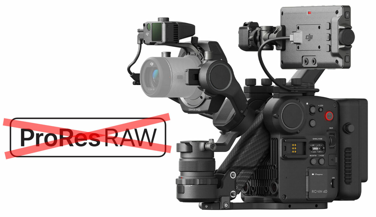 Ronin 4Dは当初ProRes RAWの搭載なし