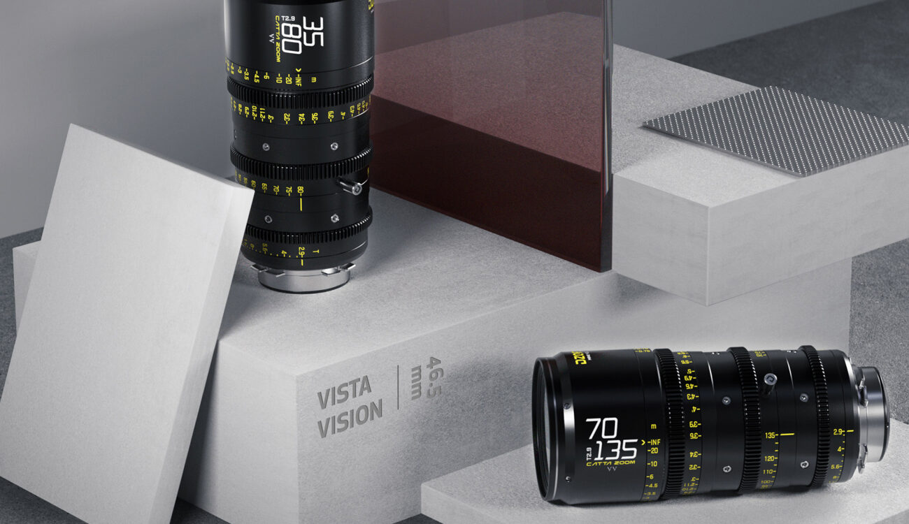 DZOFILM Catta Ace Cinema Zoom Lenses for ARRI PL, LPL, and Canon EF Announced