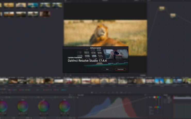 DaVinci Resolve 17.4.4 Released - Adds Support for Blackmagic RAW 2.3 and More