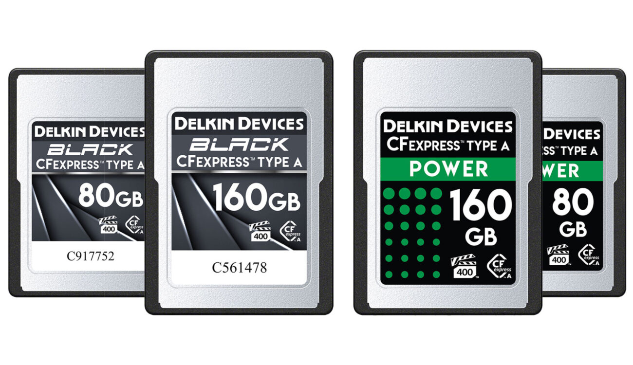 Delkin Devices CFexpress Type A Cards in 80GB and 160GB Sizes
