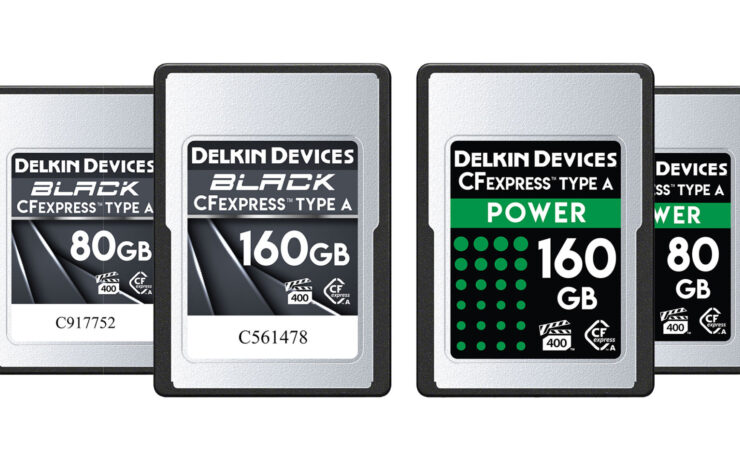 Delkin Devices CFexpress Type A Cards in 80GB and 160GB Sizes Released