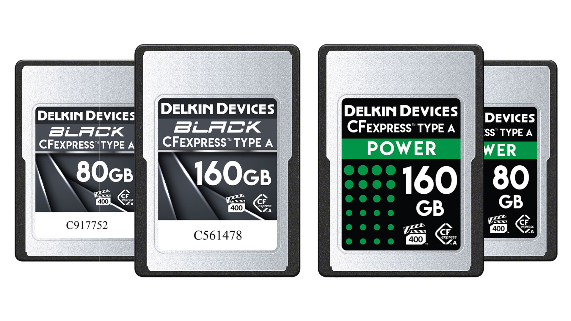 超特価】 バリューセレクションDelkin Devices 160GB Power CFexpress タイプA VPG-400 メモリーカード  DCFXAPWR160