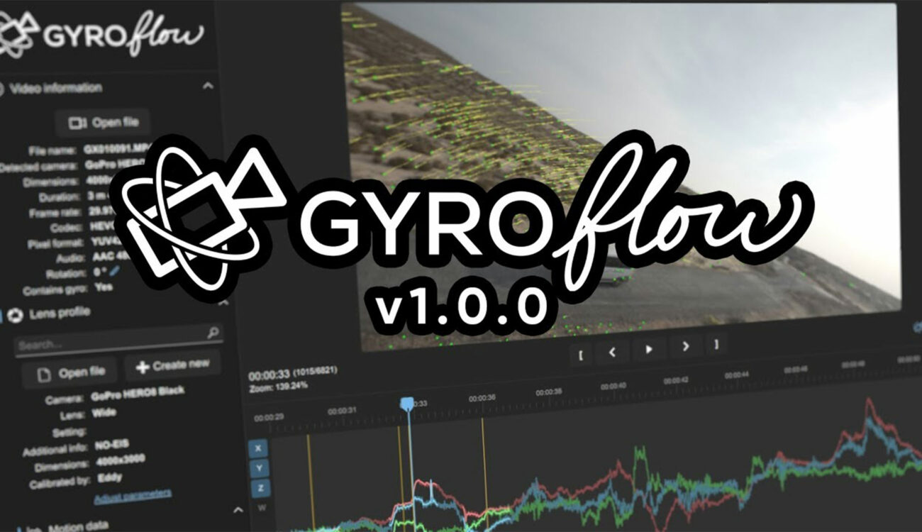 Gyroflow - フリーの先進的なオープンソースのビデオスタビライゼーションツール