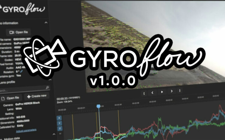 Gyroflow - フリーの先進的なオープンソースのビデオスタビライゼーションツール