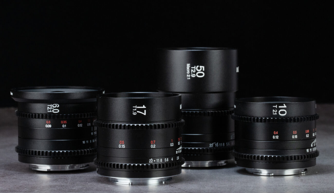 Laowa Expands Cine Lens Lineup for M4 / 3 - 6mm, 10mm, 17mm and 50mm Macro