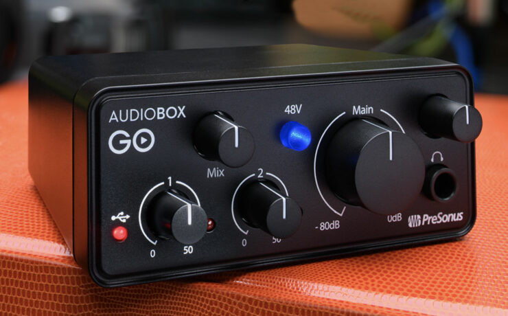 PreSonus AudioBox GO を発表 - 超低価格のコンパクトなオーディオインターフェース
