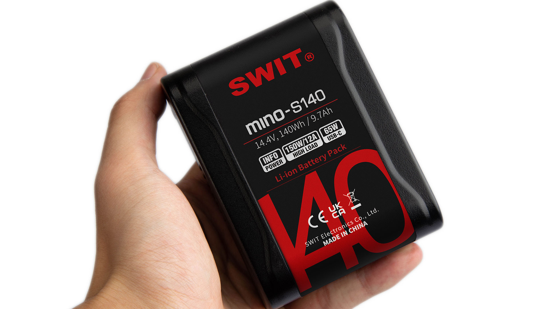 Fantastisk Skuespiller temperatur SWIT MINO S140 V-Mount Battery Released - Most Compact 140Wh Battery  Available | CineD