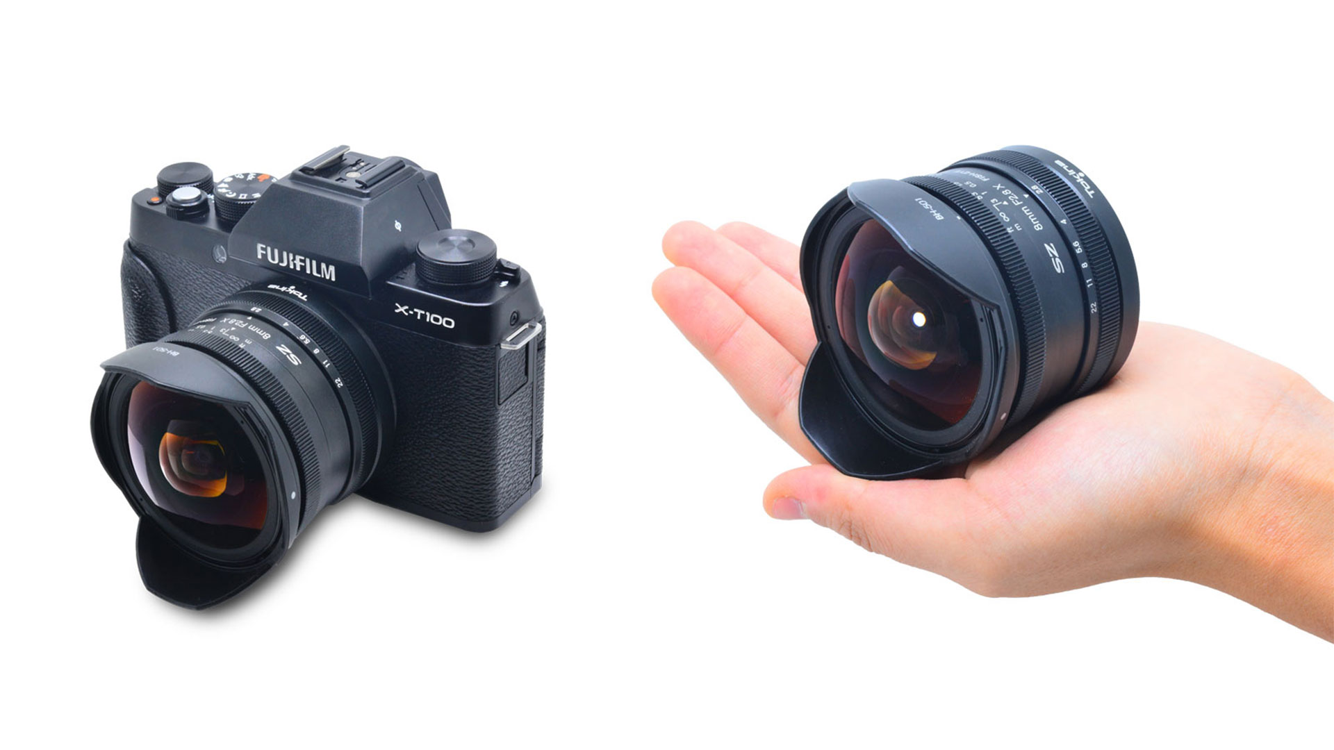 Photo of Tokina SZ 8mm f / 2.8 Fisheye Lens for FUJIFILM X-Mount and Sony E-Mount APS-C Cameras Announced