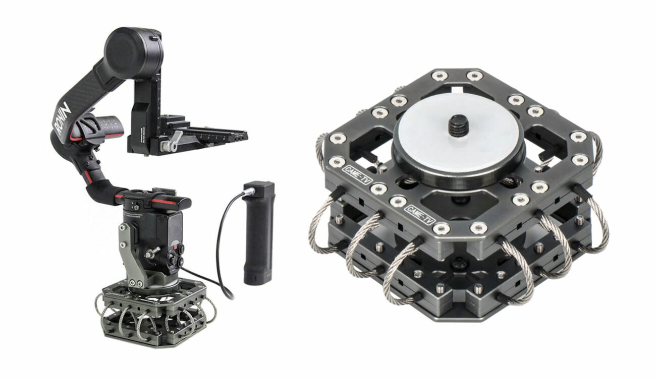 CAME-TV Isolator Cradle and Base Adapter Released - DJI Ronin RS2 Support