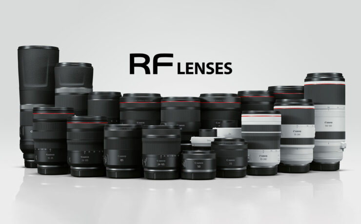 Estrategia de crecimiento de Canon - lanzarán 32 lentes RF para 2025